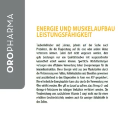 Oropharma Form-Oil Plus 500ml -Vanrobaeys Verkaufe energie muskel leistung0