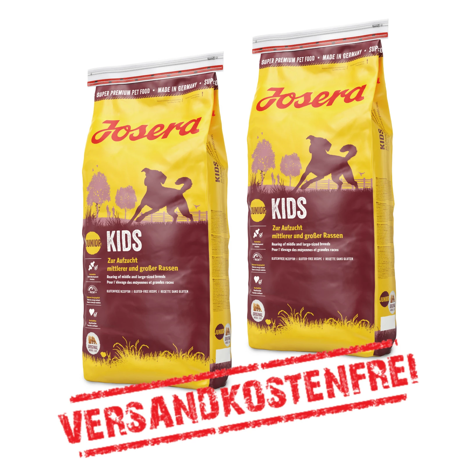 Josera Kids 2er-Pack 30kg 1 Josera Kids 2er-Pack 30kg